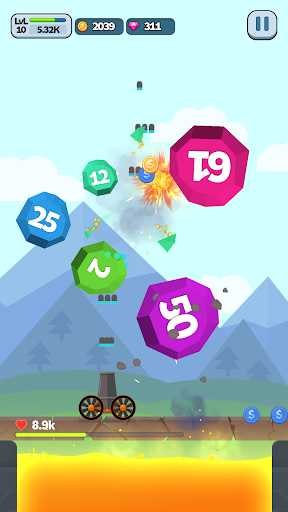 Ball Blast Cannon blitz mania Bildschirmfoto 2