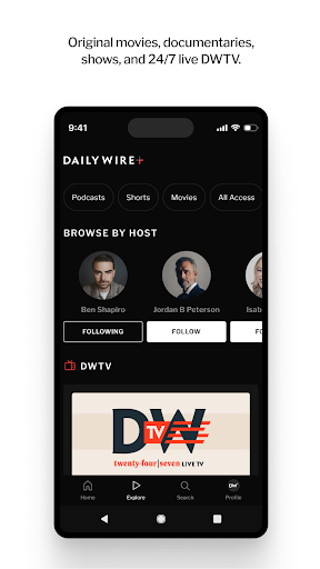 DailyWire+ Bildschirmfoto 2