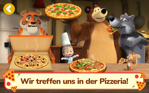 Mascha und der Bär: Pizzeria! Bildschirmfoto 14