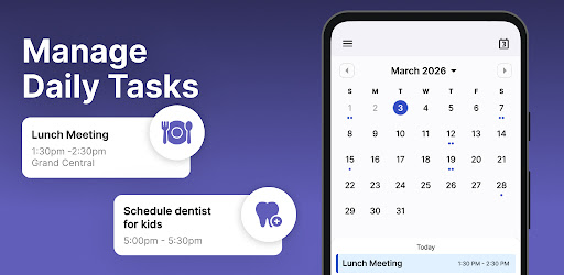 2026 Calendar Launcher Bildschirmfoto 1