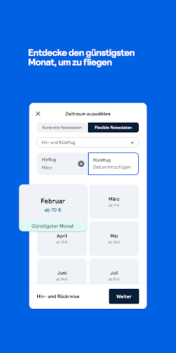Skyscanner Flüge Hotels Autos Bildschirmfoto 5