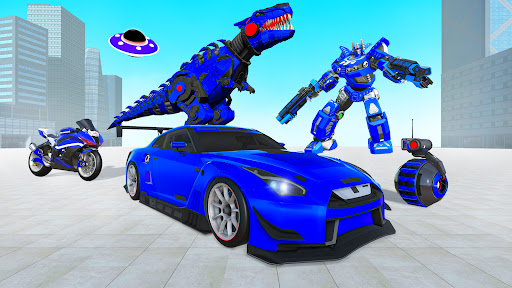 Dino Transform Robot Games Bildschirmfoto 4