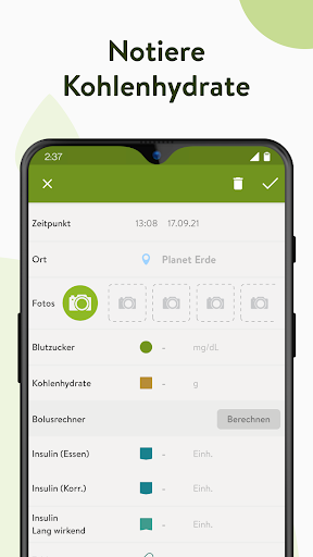 mySugr - Diabetes-Tagebuch Bildschirmfoto 2