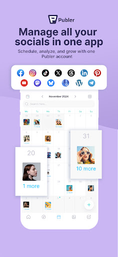 Publer: Social Media Tools Bildschirmfoto 1