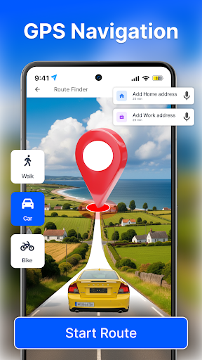 Voice GPS - Maps & Navigation Bildschirmfoto 1