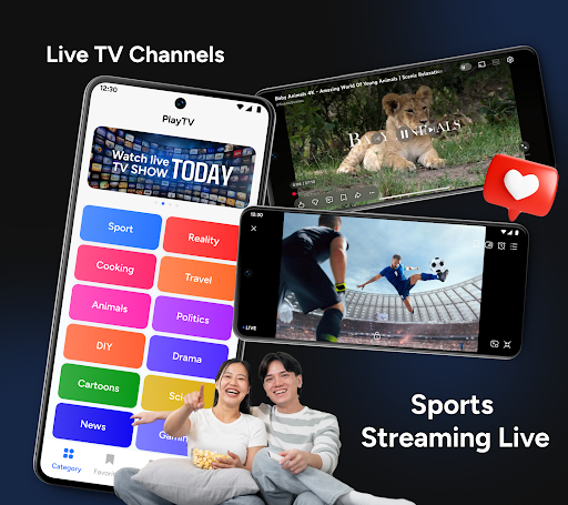 PlayTV: Live Sports TV & Shows Bildschirmfoto 4