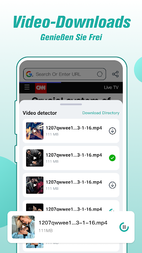 Fly Browser - Private & Fast Bildschirmfoto 3