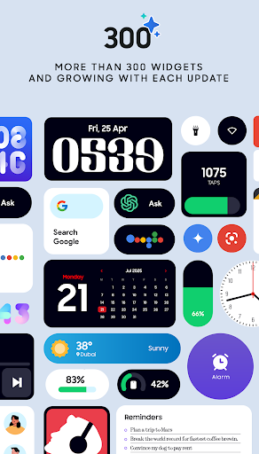 OneUI Widgets Bildschirmfoto 4