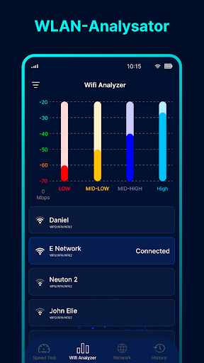 Wlan Speed Test - Wifi Test Bildschirmfoto 4
