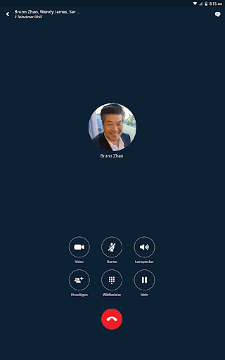 Skype for Business for Android Bildschirmfoto 6