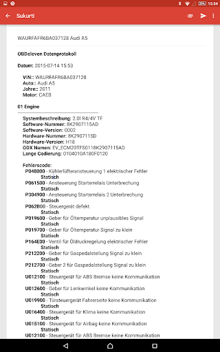 OBDeleven VAG Autodiagnose Bildschirmfoto 4