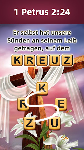 Bible Word Puzzle - Wortspiele Bildschirmfoto 1