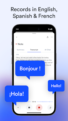 OtterAI Transcribe Voice Notes Bildschirmfoto 1