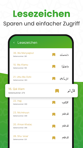 القرأن الكريم - Al Quran Bildschirmfoto 3