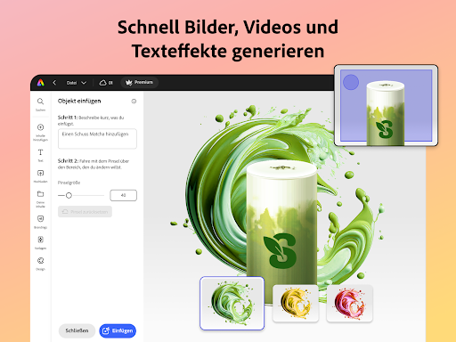 Adobe Express: KI Foto, Video Bildschirmfoto 20