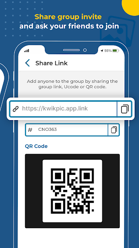 Kwikpic - Smart Photo Sharing Bildschirmfoto 1