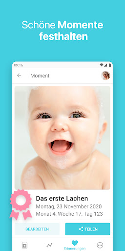 Baby + | Dein Baby-Tracker Bildschirmfoto 3