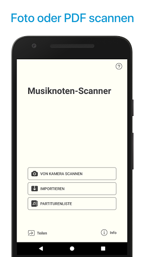Musik Noten Scanner, Leser app Bildschirmfoto 3