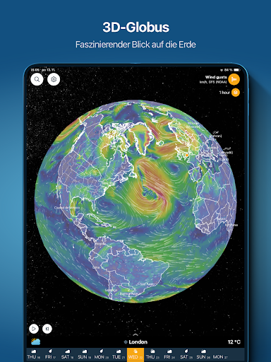 Ventusky: Wetterkarte & Radar Bildschirmfoto 10