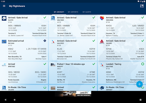 FlightAware Flug-Tracker Bildschirmfoto 16