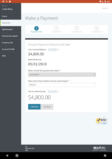 Online Portal by AppFolio Bildschirmfoto 6