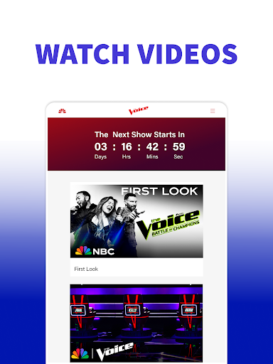 The Voice Official App on NBC Bildschirmfoto 7