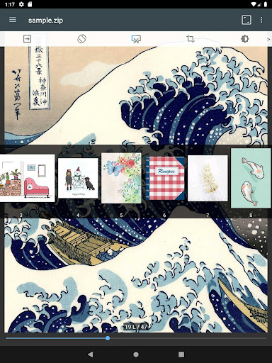 ComicScreen - PDF, ComicReader Bildschirmfoto 3