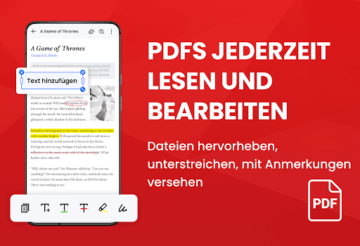 PDF Reader - PDF Viewer Bildschirmfoto 2