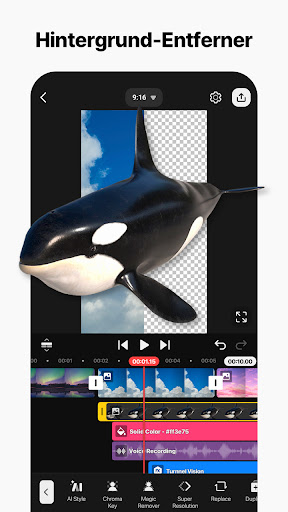KineMaster - Video Bearbeiten Bildschirmfoto 1