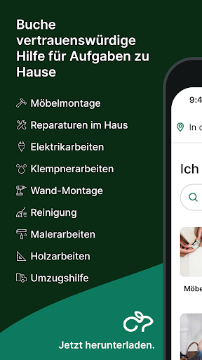 Taskrabbit - Handwerker & Mehr Bildschirmfoto 1