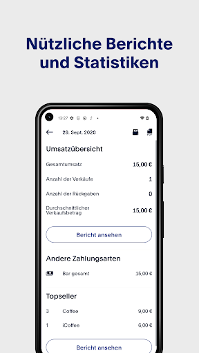 PayPal POS (ehemals Zettle) Bildschirmfoto 1