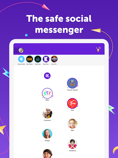 Kinzoo: Fun All-Ages Messenger Bildschirmfoto 3