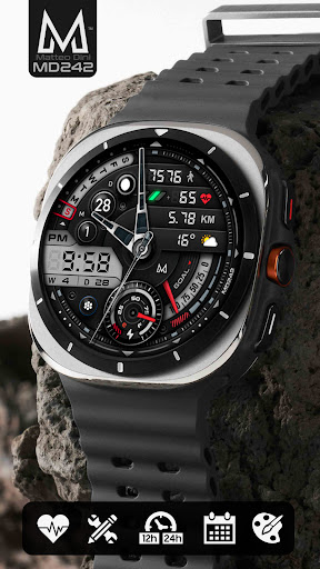 MD242 Hybrid watch face Bildschirmfoto 5