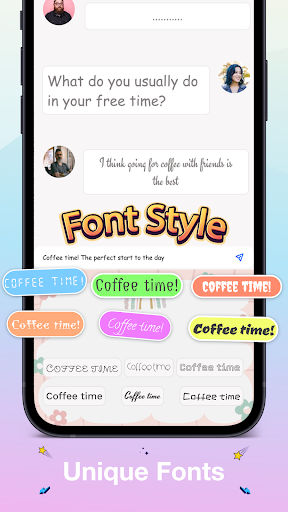 Emoji Keyboard: Fonts & Themes Bildschirmfoto 3