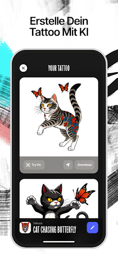 Ink AI – Tattoo designs app Bildschirmfoto 5