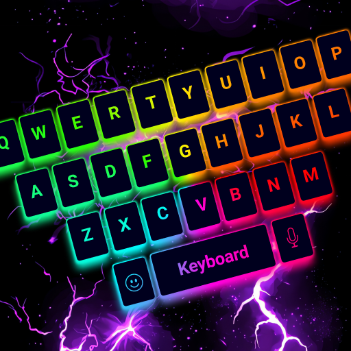 LED Tastatur RGB Themes Fonts