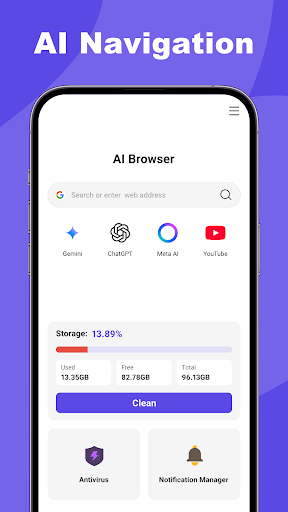 AI Browser - Sicher & Schnell​ Bildschirmfoto 4