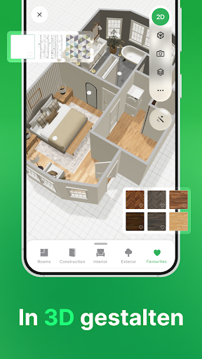 Planner 5D - Raumplaner in 3D Bildschirmfoto 1