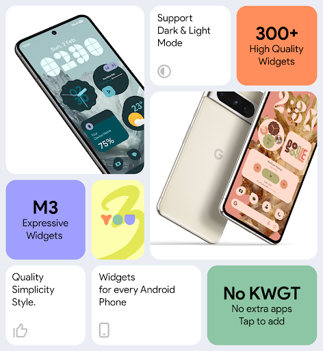 Material You Widgets Bildschirmfoto 2