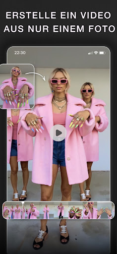 Glam AI Video & Foto Erstellen Bildschirmfoto 6