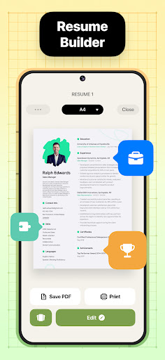 Resume Builder - CV Maker Bildschirmfoto 3
