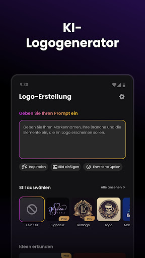 Arvin® - KI-Logo-Ersteller Bildschirmfoto 4