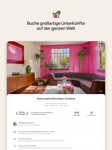 Airbnb Bildschirmfoto 9