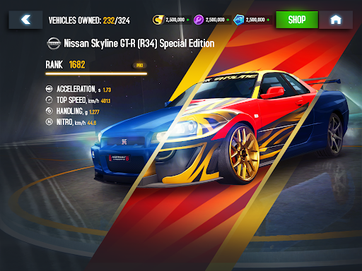 Asphalt 8 - Rennen Auto Spiel Bildschirmfoto 14