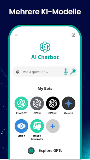 KI-Chat-App – KI-Chatbot Bildschirmfoto 4