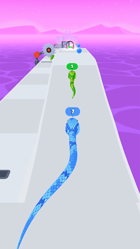 Snake Run Race・Schlangen Spiel Bildschirmfoto 3