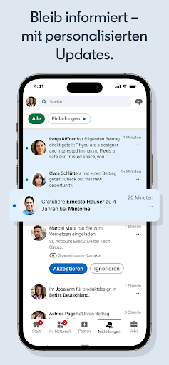 LinkedIn: Business-Netzwerk Bildschirmfoto 5
