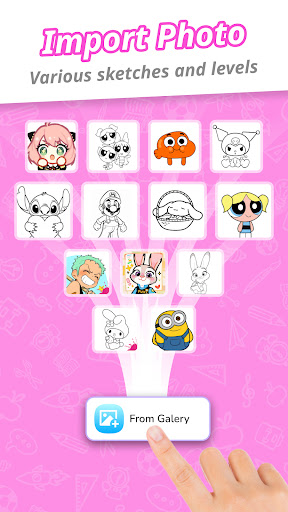 Draw Cartoon - AR Sketch App Bildschirmfoto 6