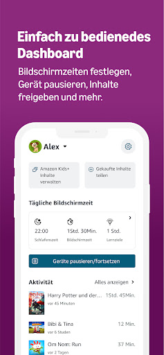 Amazon Kids Eltern Dashboard Bildschirmfoto 7
