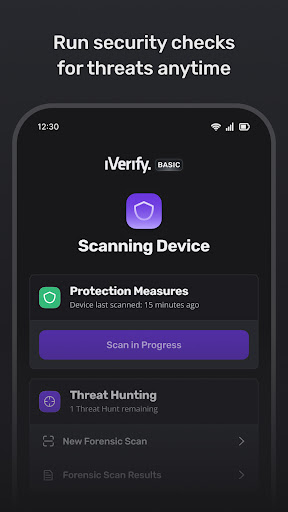 iVerify Basic Bildschirmfoto 3